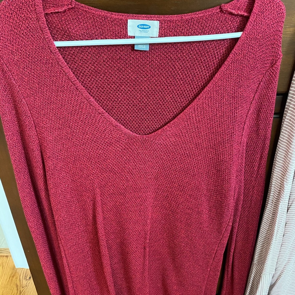 old navy large sweater